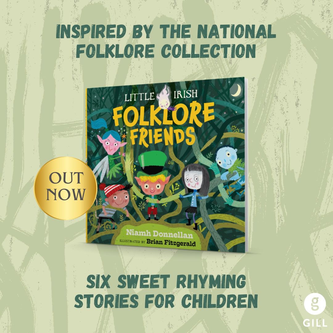 Happy #PoetryDayIRL ! Out today is a new collection of rhyming stories for children by Meath poet Niamh Donnellan. Perfect for your littlest poets to be 🧚 linktr.ee/folklorefriends