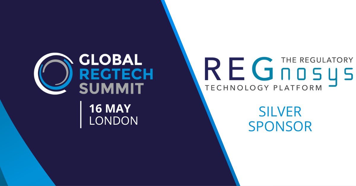 We are delighted to be partnering with REGnosys, who are Silver Sponsors 🥈 at the Global RegTech Summit in London this May. Register now to meet the most innovative industry leaders shaping the #RegTech landscape of tomorrow - GlobalRegTechSummit.com #GRTS24 #Compliance