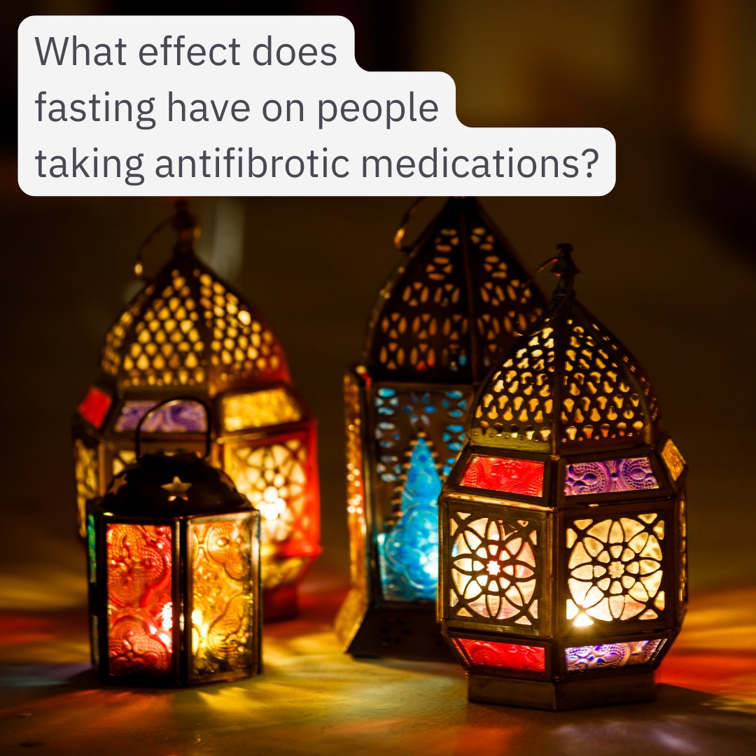 What effect does fasting have on people taking #antifibrotic #medications? #Researchers have made a questionnaire to look at peoples behaviours during #Ramadan whilst on prescribed antifibrotic medications.📝 Find out more here⬇️ actionpf.org/news/ramadan-t…