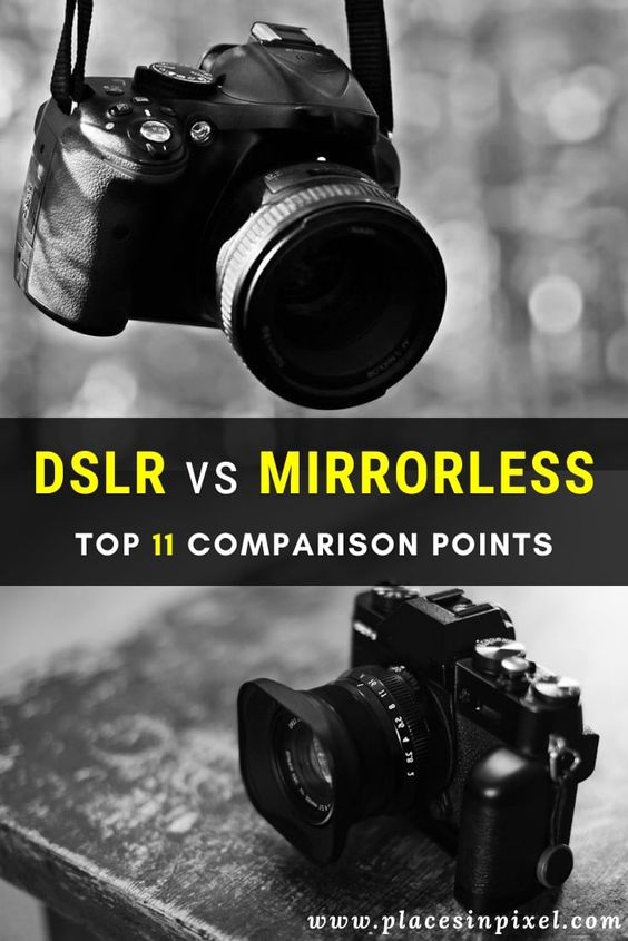#DSLRs #vs #Mirrorless #Cameras: 11 Crucial Aspects for Comparison — Places in Pixel