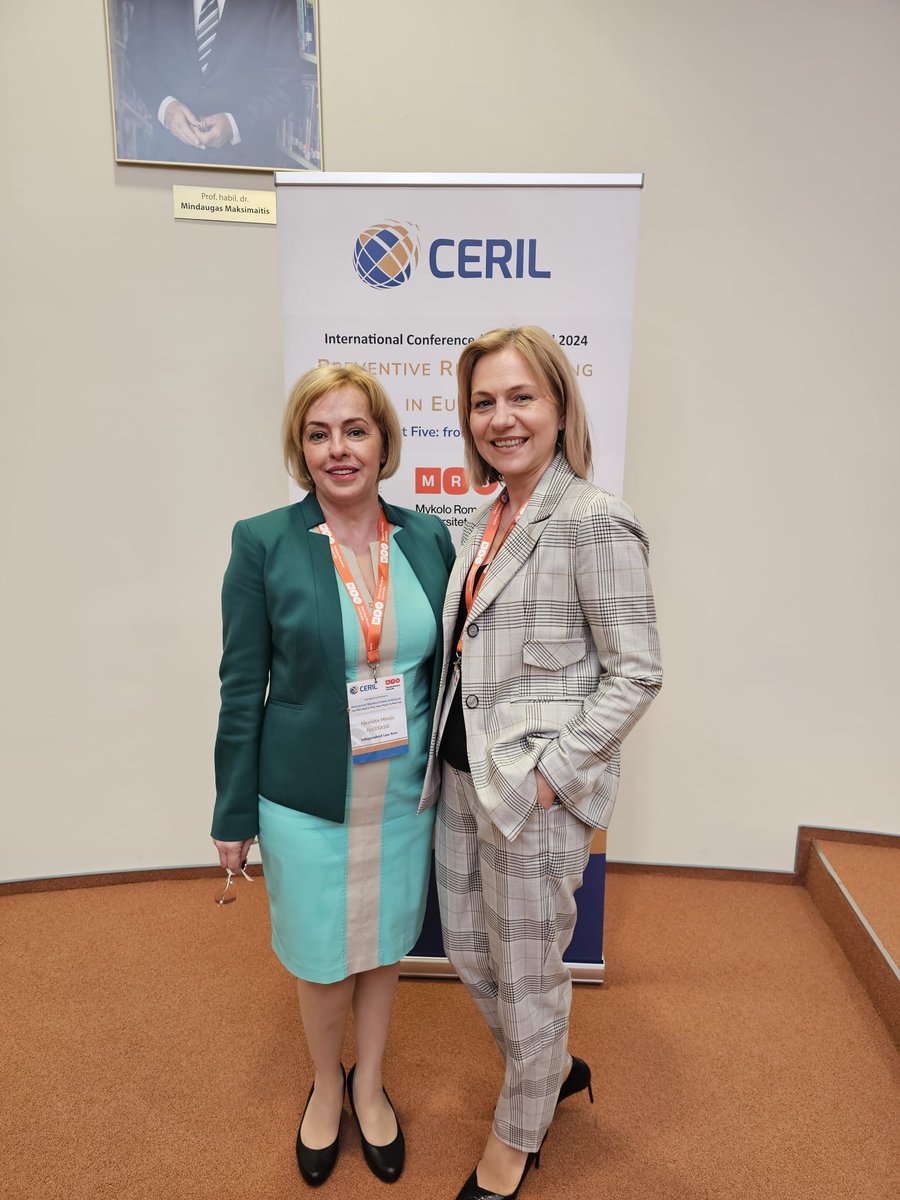 Delighted to act as CERIL executive and moderator for Panel 5 at the CERIL International Conference on Preventive Restructuring in Europe, held on Wednesday 17 and Thursday 18 April 2024 in Vilnius, Lithuania.