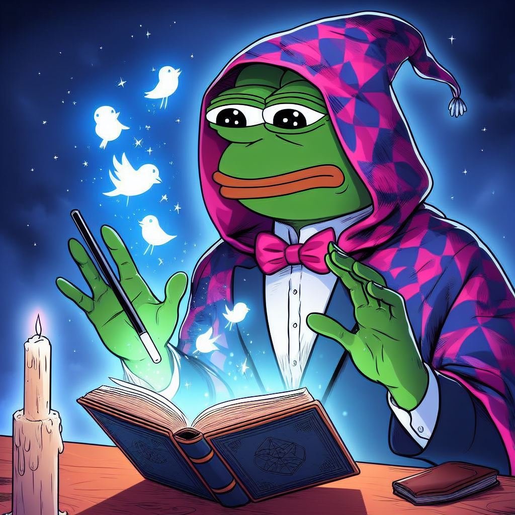BOOKOFMEMEMAGIC's tweet photo. 🌟 Dream Big with MAGIC! 🚀 Join us on a journey where every step is an adventure and every token holds a universe of possibilities. Let’s redefine the limits together—be bold, be brave, be magical! 🎩✨ #BookOfMemeMagic #MemeMagicRevolution https://t.co/Ce2xsWXwd8