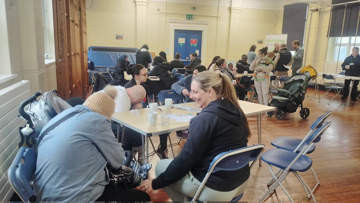 What a wonderful turn out for our Wellbeing Coffee Morning. We've been joined by @WMarrat @neutrtionavenue @BNENC @liverpoollighthouse
