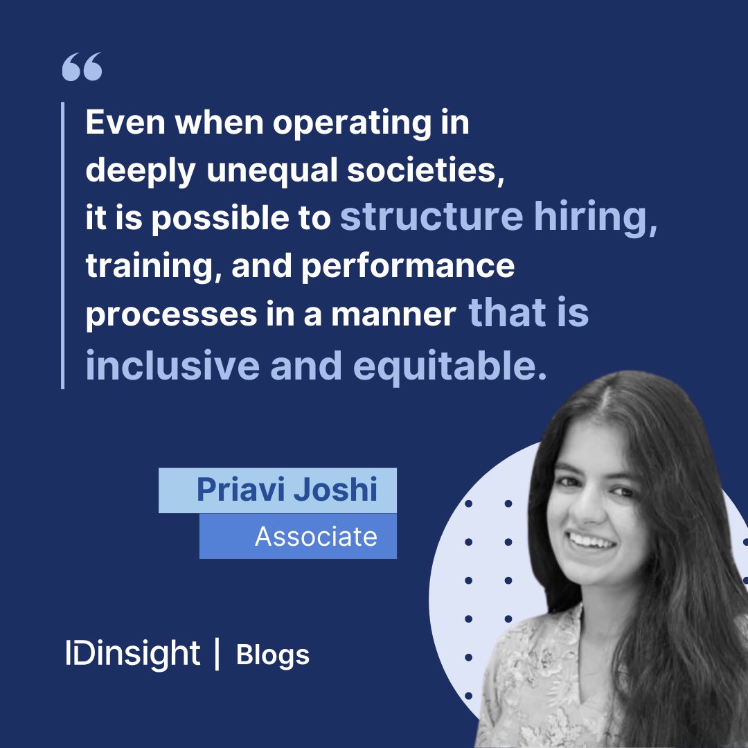 #Blog | At IDinsight's DataDelta, we consistently observed a low representation of female enumerators in our teams in India. While we desired gender-balanced teams and made deliberate efforts to recruit more women, we continued to experience challenges. In this blog,…