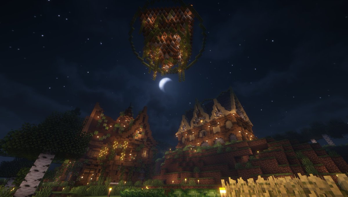 osatin3460's tweet photo. これはちょっと絶景です。
#Minecraft https://t.co/D6S2M2EWS8