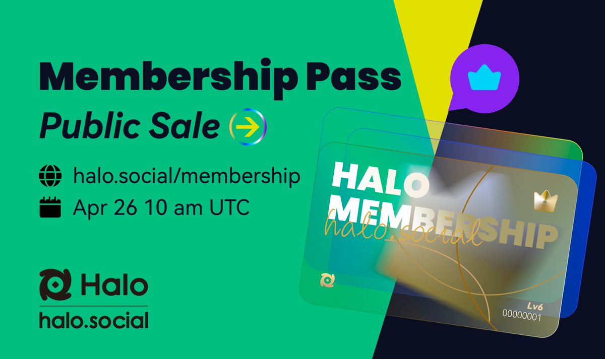 Calling all WL #Halo users!🙌 Check your eligibility now & unlock incredible perks of #HaloMembership Pass!🥰 1⃣ Visit: halo.social/membership 2⃣ Connect your wallet 3⃣ Discover minting result Which levels can you mint? Share below & let's celebrate together!📲📷⏬