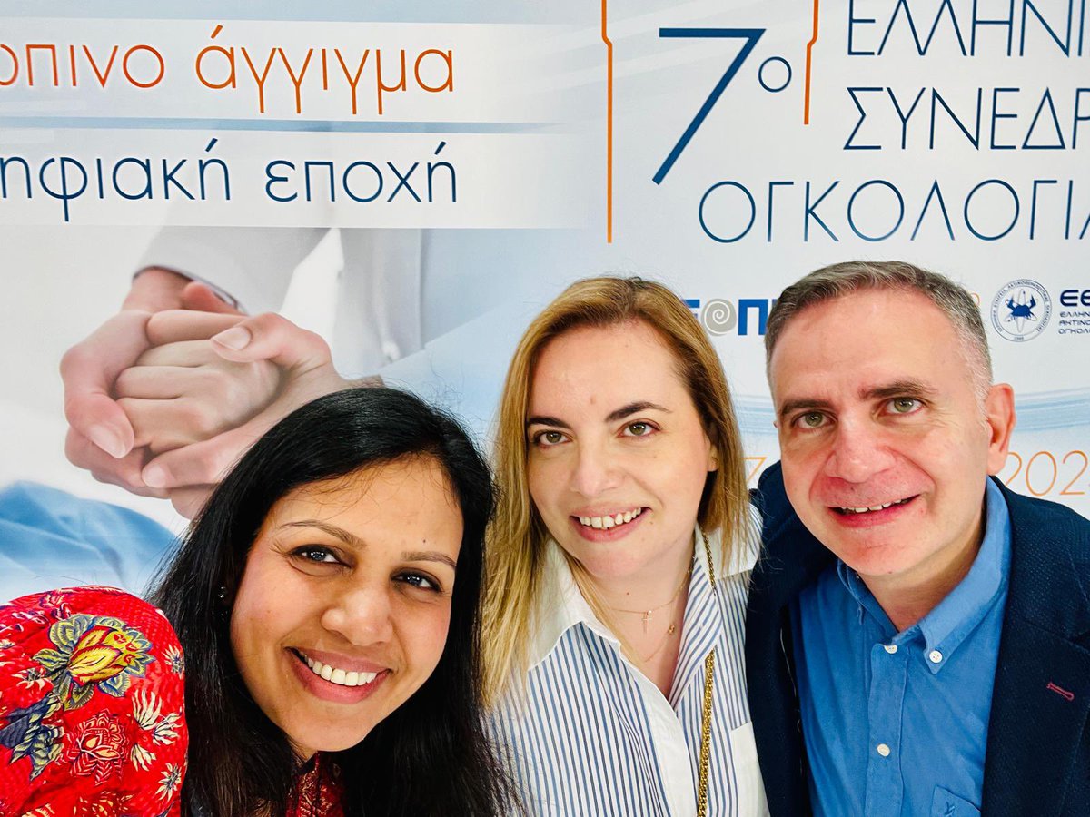 The 7th National Hellenic oncology Congress @HeSMO_X just began , all of us and our special distinguished guest expert and amazing person @CharuAggarwalMD are looking forward to welcome all of you!! #some #lcsm @marilykmd @myESMO @IASLC @ASCO @OncoAlert