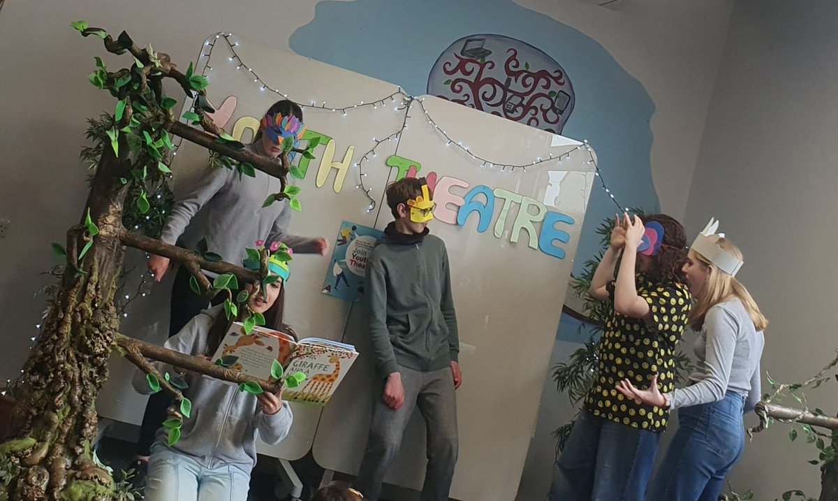 fingallibraries's tweet photo. Our amazing Balbriggan Youth Theatre were back again this afternoon for the final performance of their #SpringintoStorytime series! 🎭😍 #fingallibraries
@OurBalbriggan @LibrariesIre @creativeirl https://t.co/D9DXRoNb3M