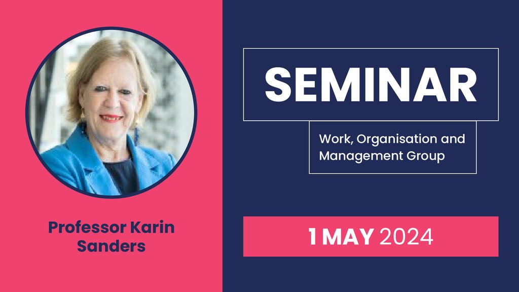Professor Karin Sanders from @UNSW will visit @UoLManSchool on 1 May 2024 to present her paper: 'HRM system strength: The influence of culture' Find out more ⬇️ shorturl.at/aQVX3 #HRM #culture