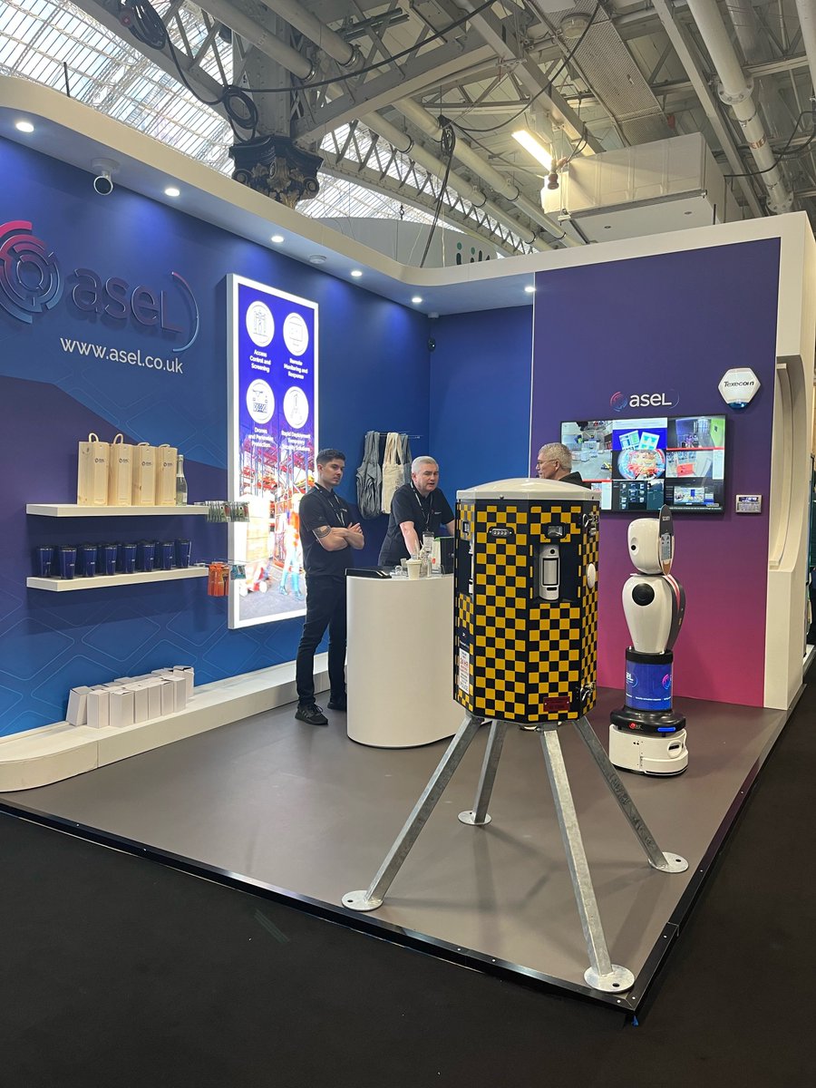 ASELHQ_'s tweet image. We had a great day yesterday at @RetailTechShow and we're back again today for day two!

If you're visiting the show today, come and see the team on stands 6J79 &amp;amp; 6J83 to learn all about our advanced technology solutions.

#RTS2024 #retailtechshow #retailtechnologyshow #security