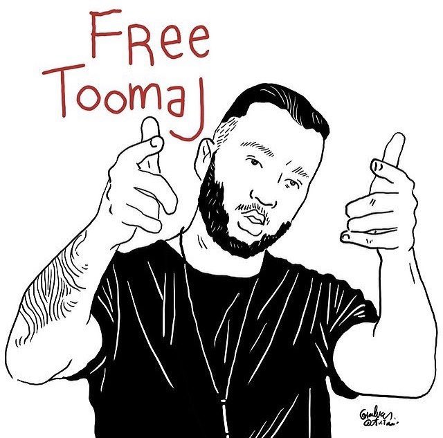 amnestyitalia's tweet photo. #Iran: il rapper Toomaj Salehi è stato condannato a morte per “corruzione sulla terra”. Il boia vuole silenziare il canto della protesta. #Nopenadimorte https://t.co/30HrDyBf9c