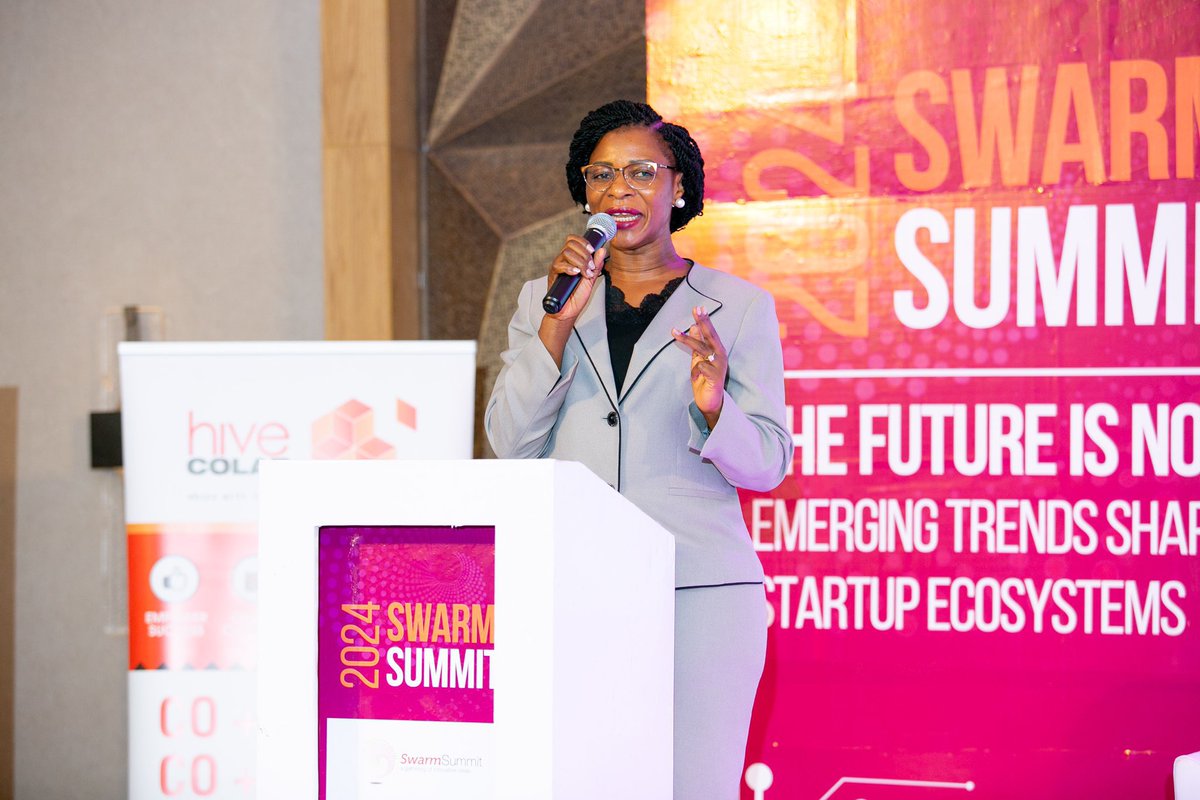 Dr. Diana Nandagire Ntamu Director MUBs Entrepreneurship, innovation and incubation centre also talks about the challenges faced by startups like infrastructure, weak linkages and limited collaboration. #Swarm24