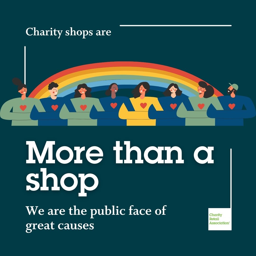 #CharityShops represent the charities they serve, and are instantly recognisable reminders to the public of just why they are there on high streets. Instant profile raising of issues that we should never forget.💚 #MoreThanAShop #GoodCauses #CharityMission #CharitableAims