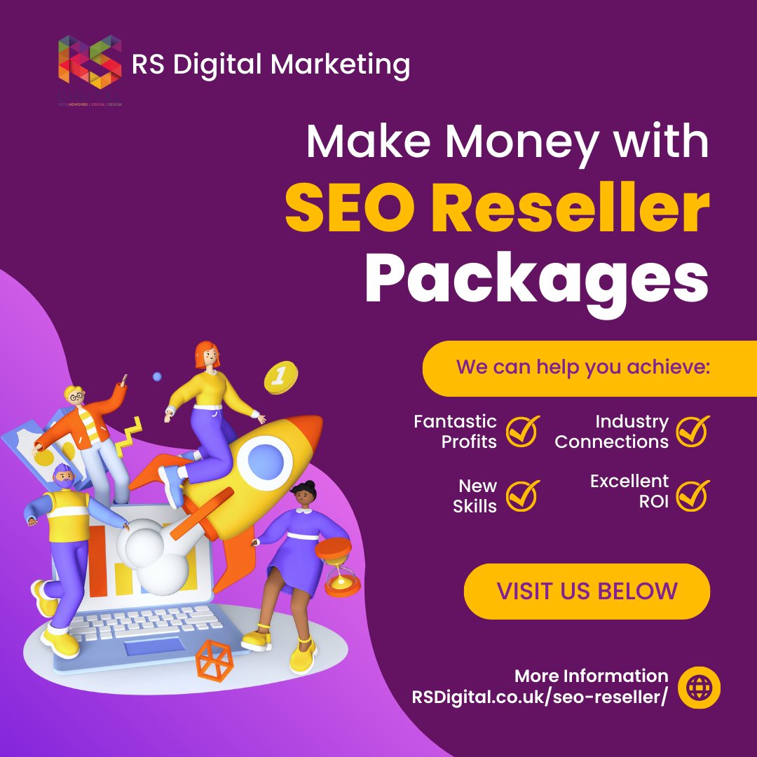 RSDigi's tweet image. 🌟 Expand Your Business with Our SEO Reseller Program!
#SEO #ResellerProgram #DigitalAgency