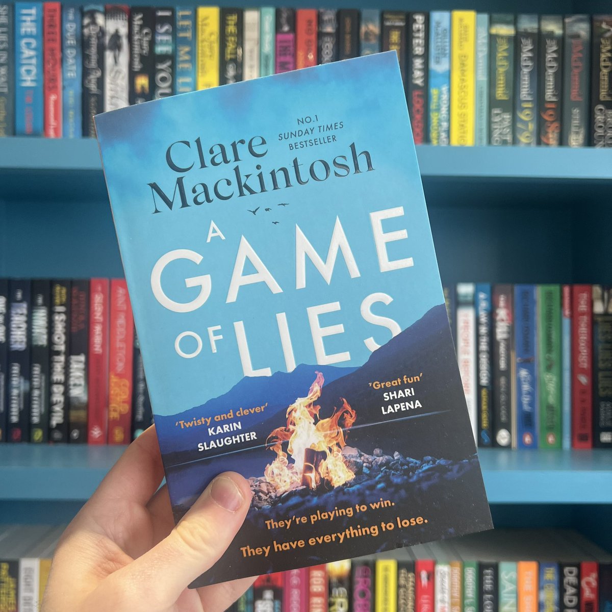 Bert’s Books (@bertsbooks) on Twitter photo There’s loads of books out today, and if you order today, there’s a strong chance I may even dispatch today.
I’ll share some of the new books as I go today
Here’s A Game of Lies, now in paperback by <a href="/claremackint0sh/">Clare Mackintosh</a> There’s loads of books out today, and if you order today, there’s a strong chance I may even dispatch today.
I’ll share some of the new books as I go today
Here’s A Game of Lies, now in paperback by <a href="/claremackint0sh/">Clare Mackintosh</a>
