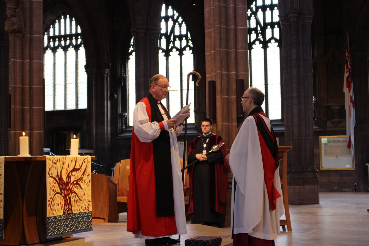 Yesterday evening saw the licensing of The Revd Canon Dr Ian Jorysz as Canon Precentor at Manchester Cathedral. We are delighted to welcome Canon Ian to this role and to the clergy team. Read more here: bit.ly/49RD0dl