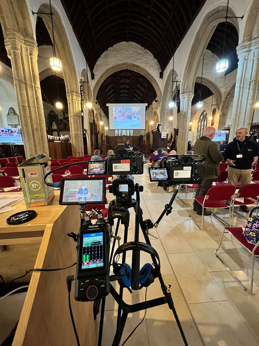 The fun never stops! The team are at St Martin’s Church today, working with @TCwll to capture their event. 🎬📽️ If you need any digital assistance, let’s chat! chaosdigital.uk #KeepItCHAOS #Filming #DigitalAgency