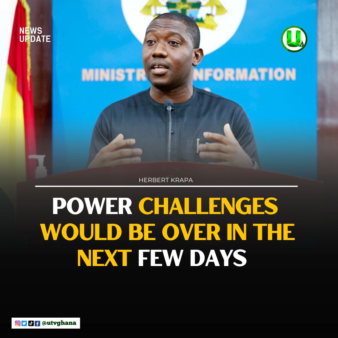 The Chairman of the governing board of the Electricity Company of Ghana (ECG), Herbert Krapa, has assured that the current power crisis being experienced by Ghanaians will soon be resolved. #UTVNews