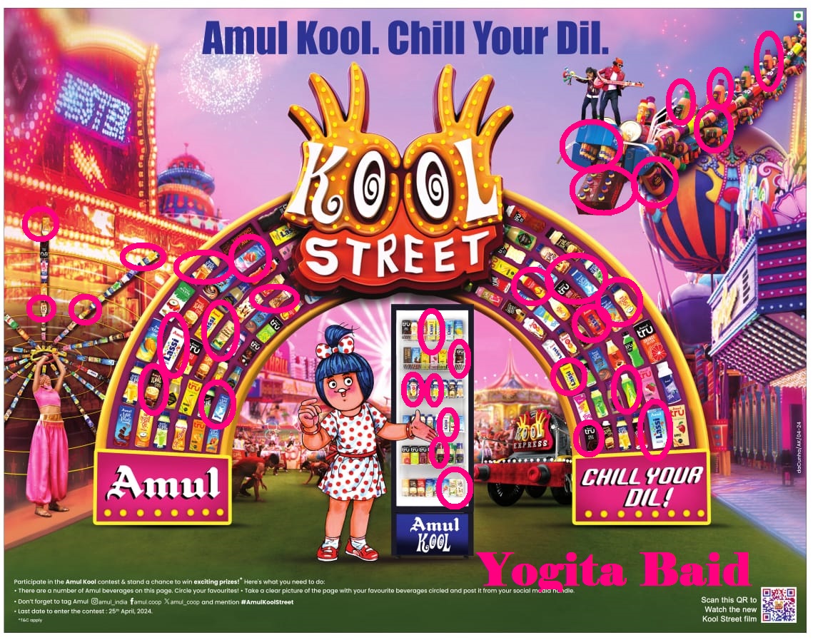 yogitabaid's tweet photo. Here is My Entry for The #AmulKoolStreet @Amul_Coop https://t.co/9ASKeyLReA