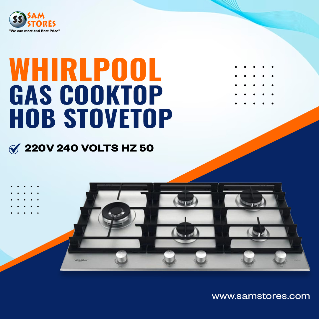 wwwsamstorescom's tweet photo. Whirlpool GMWL958IXL 90 CM Gas Cooktop Hob: Powerful, efficient, and stylish. Features include cast iron pan supports, 5 burners including a 5000W Power Burner &amp; iXelium treatment for durability.

Visit: https://t.co/jWWkgNpwRR

#Whirlpool #Cooktop #GasCooking https://t.co/9WUbhEFHJD