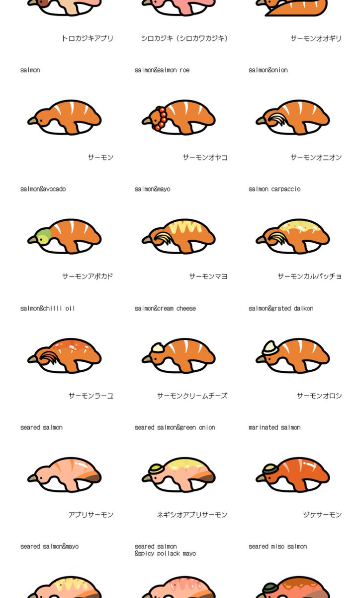 #世界ペンギンの日
スシペンギンを1000種類載せたサイトです🍣
見てください🍣
tabemon.com/sushipenguin/2…