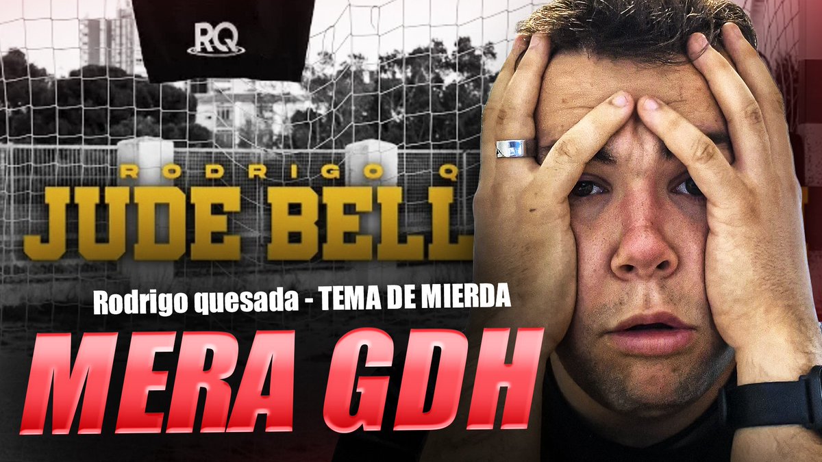 Mera_GDH's tweet photo. ¡NO PARA DE SACAR TEMAS DE MIERDA! | RODRIGO QUESADA - JUDE BELLINGHAM 

https://t.co/e1YtQ1Ract https://t.co/4hdEXzRAaw