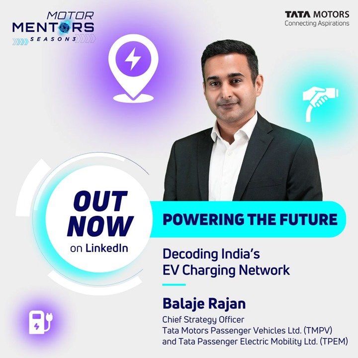 Episode 3 of #MotorMentorsSeason3 is now live!
Mentor Balaje Rajan walks us through India's rapidly growing charging network. EV charging is now even more convenient and seamless than traditional refuelling.

Watch now: bit.ly/Ep3MMS3

#EV #EVCharging #EVAdoption…