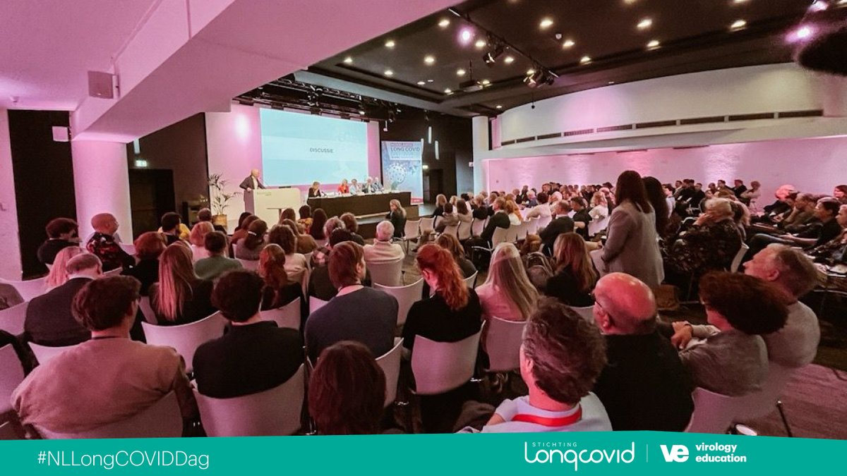 On 19 April, the first-ever #NLLongCovidDag commenced in Amersfoort, raising awareness about the prevalence of #LongCovid in the Netherlands. Thank you to all delegates, sponsors, faculty members, & endorsers for their support in making this awareness day a reality!