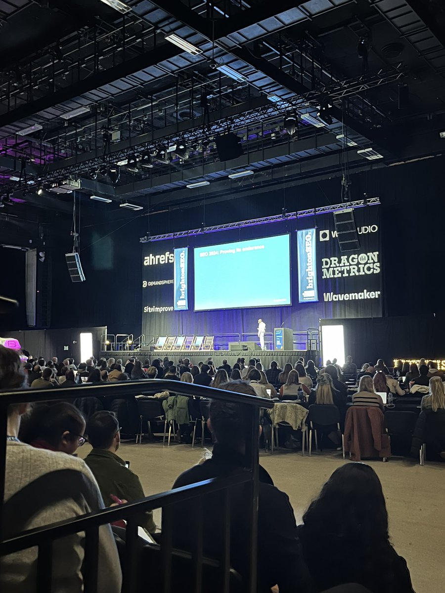 Good weather and big scenes ! Let’s go <a href="/brightonseo/">brightonSEO</a> #brigthonseo