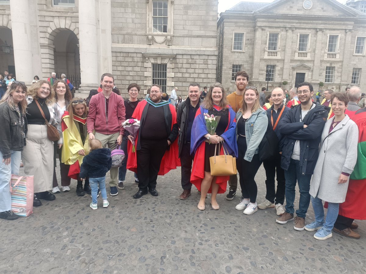 We are delighted that two of our academic staff were elected to @tcddublin fellowship this week. Congrats Prof Dunne @DunneGroupTCD and McGouran @J_McGouran @McGouranGroup #TrinityMonday #Fellowship
