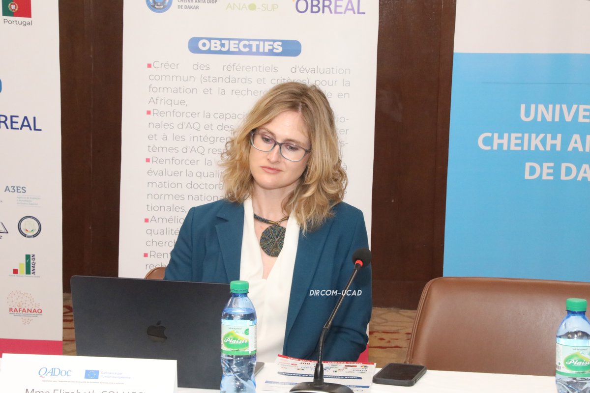 UCAD_Senegal's tweet photo. DCIAQ : Lancement du projet QADoc 
Le projet dénommé Capacitation pour l'évaluation et l'assurance qualité des formations doctorales et de la recherche (QADoc) a été officiellement lancé, ce mardi 23 avril 2024 à Dakar. 

Comme son nom l'indique, le projet a pour but de garantir la qualité de la formation dans les recherches doctorales. C’est ainsi qu’il cherche à mettre en commun les différentes expertises et expériences pour définir les normes de qualité dans les écoles doctorales et la recherche pour ensuite passer à l’évaluation de ces écoles doctorales pour une amélioration continue de la qualité de la recherche en Afrique. « Nous sommes actuellement à l’ère des accréditations et des certifications des programmes. Il est important que toutes les formations au sein de nos universités puissent atteindre ces standards internationaux leur permettant de répondre aux besoins du monde socioprofessionnel », a souligné le Pr Babacar Faye, représentant le Recteur, Pr Ahmadou Aly Mbaye.

 Le projet est né d’un consortium composé d’universités et d’agences nationales d’assurance qualité de trois pays africains que sont le Sénégal (UCAD et UGB), la Guinée et la République démocratique du Congo, mais aussi d’OBREAL, un consortium qui travaille dans la qualité de l’enseignement supérieur en Afrique. Financé dans le cadre du programme Erasmus, le projet est piloté par la Direction de la cellule interne d’assurance qualité (DCIAQ) de l’UCAD avec Pr Maguette Sylla Niang, en collaboration avec l’ANAQ-SUP. 

Ainsi, cette initiative devrait aider à créer des référentiels d'évaluation communs pour la formation doctorale, mais aussi le renforcement de la capacité des agences nationales d'assurance qualité ainsi que les universités et ministères.

 L’un des objectifs est aussi que chacune des écoles doctorales des universités concernées puissent s’auto-évaluer, mettre en évidence ses forces et ses faiblesses afin de mieux s’ajuster avant même une évaluation externe. #kebetu #ucad #compublique #senegal #recherche