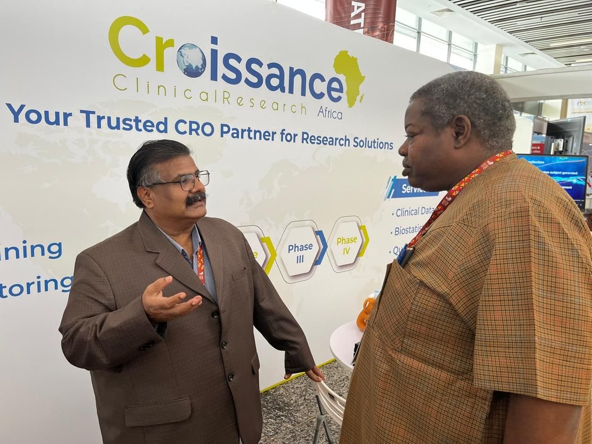 Exciting client visits at our MIM conference booth 9 #MIMConference #ClientEngagement #TeamCroissance