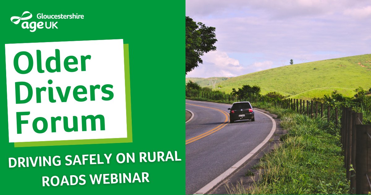 Another informative webinar from our friends at The Older Drivers Forum, Gloucestershire on 27 April at 10am. To register email odf@gmail.com. Get valuable advice and tips on safe driving so you can head out and enjoy your summer trips with confidence.🚘 @odfglos