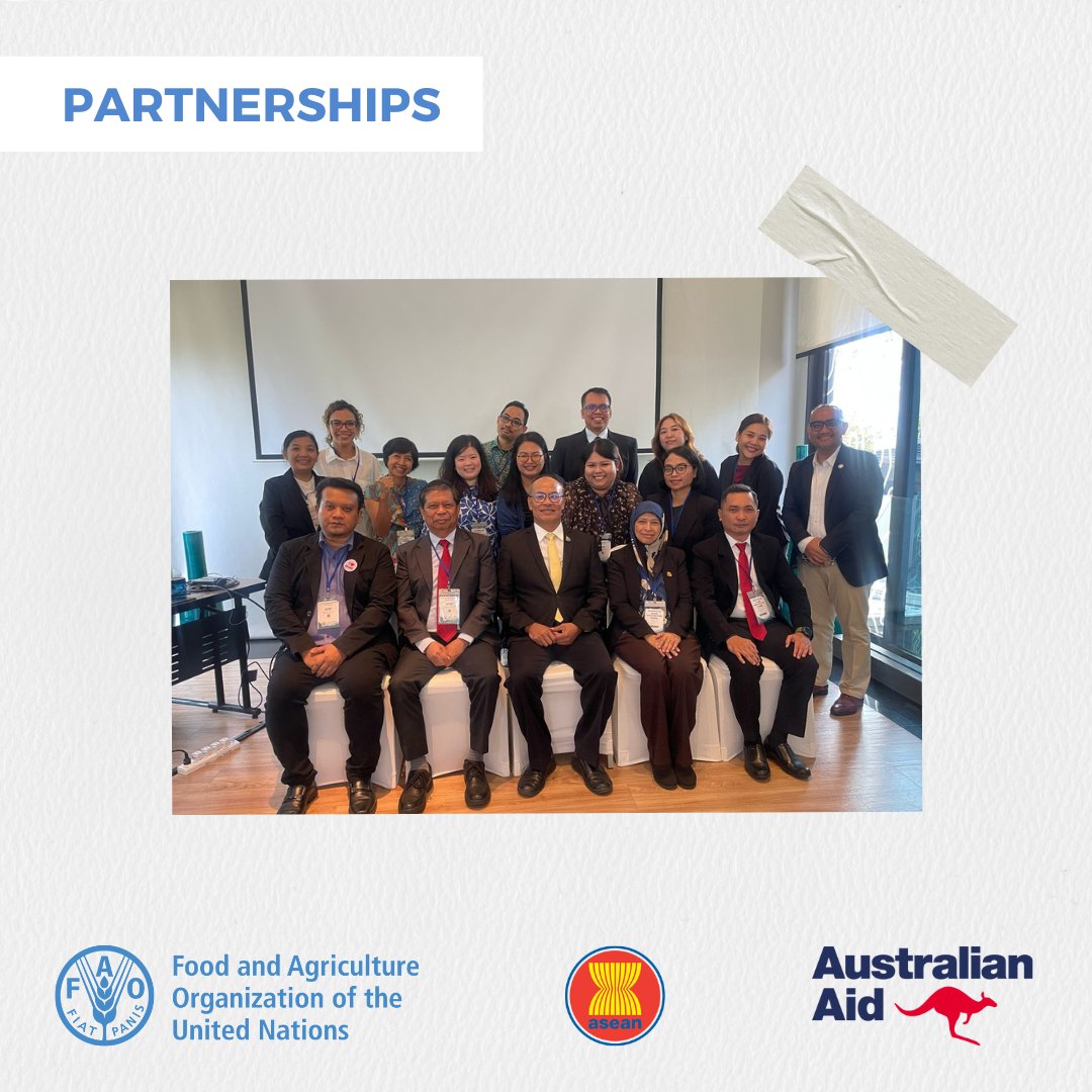 With support from @FAO and @dfat,5⃣ @ASEAN Member Nations who partly compose the ASEAN Communication Working Group for Livestock are in Thailand for a workshop on: ✅ refining animal health information-sharing ✅ boosting integration, & ✅ strategic planning #SMARTASEAN #ECTAD