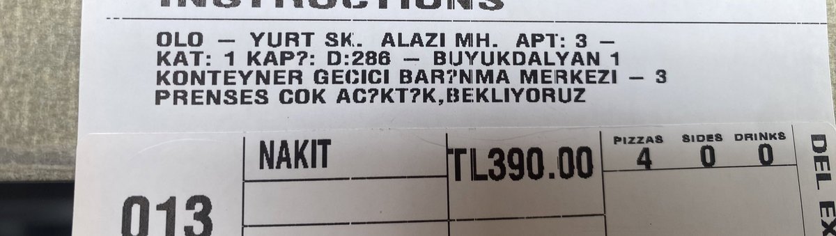Üzgünüm ama size de paketi bir prenses getiriyor 😂😂😂