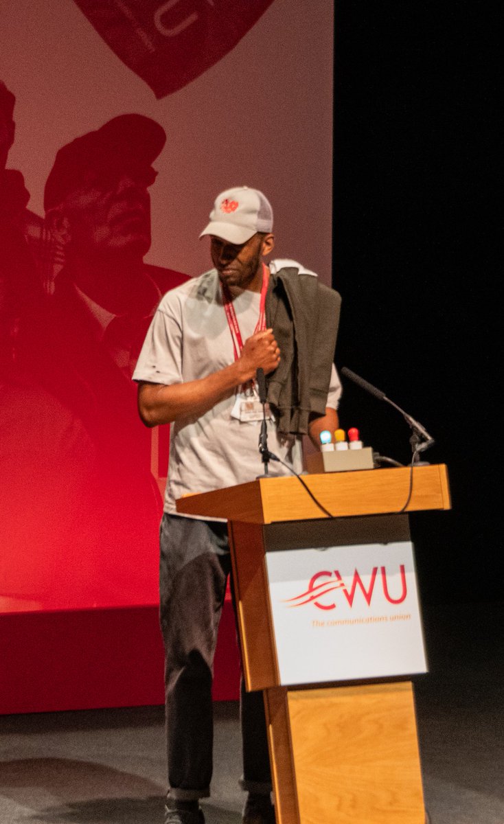 thomas_TomTom's tweet photo. Marcus ✊️ @CWUnews #South&amp;EastThamesAmal #CWU24 https://t.co/thOiG8bNC6