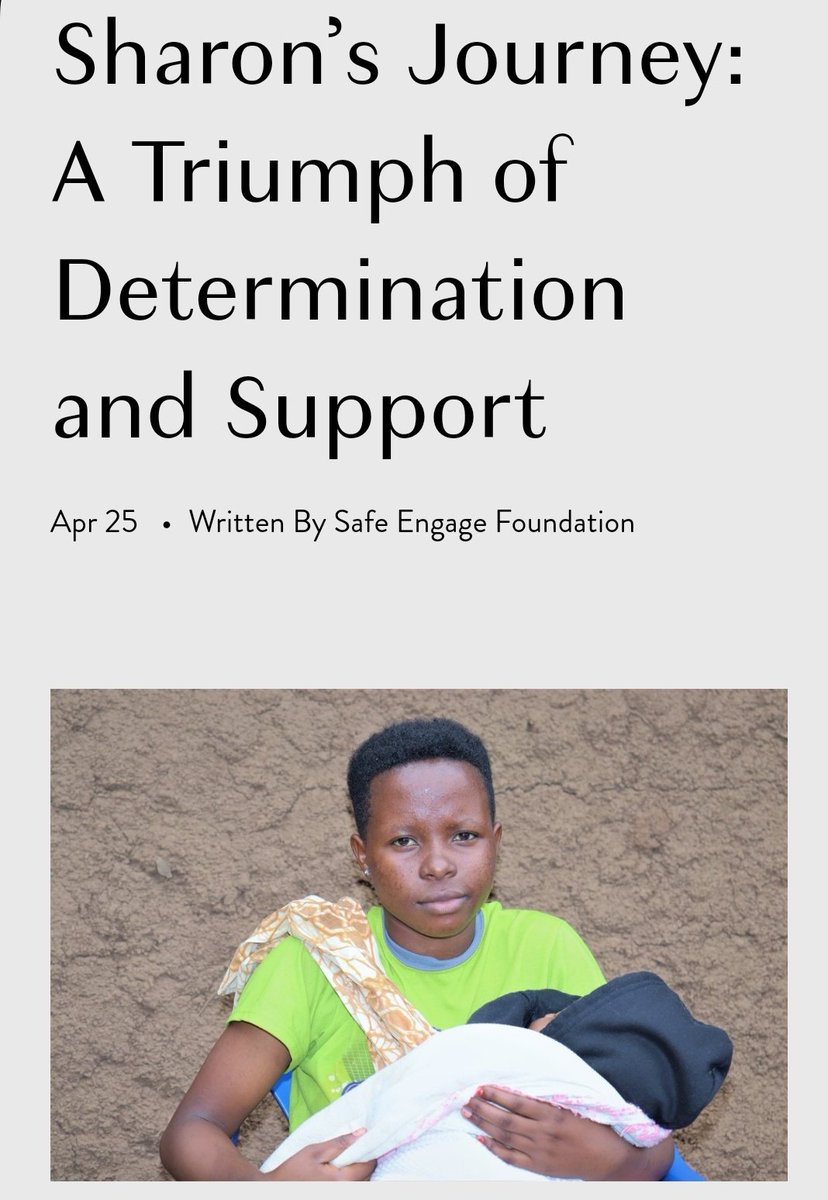 SafeFdn's tweet photo. Despite the hurdles on her way, Sharon is determined to realize her dreams.

Read about her story here

https://t.co/9fUPtNKFjL https://t.co/E7JcWEv1kK