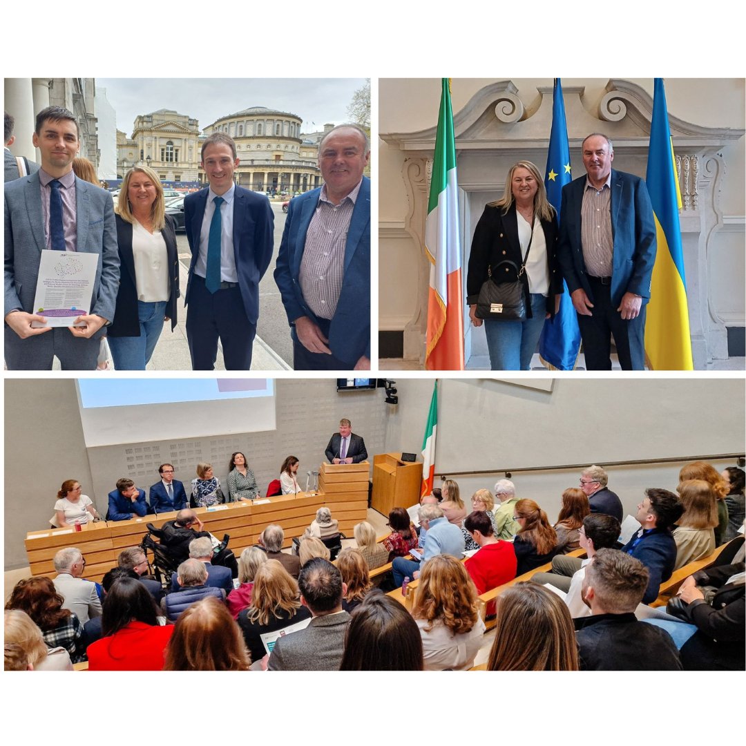 The NAI addressed Oireachtas members yesterday to speak on the growing challenges of neurological conditions for our health system. We would like to thank John McDonnell & Caroline McLoughlin, Chairperson of our Mayo Branch, who attended to represent Parkinson's Ireland.