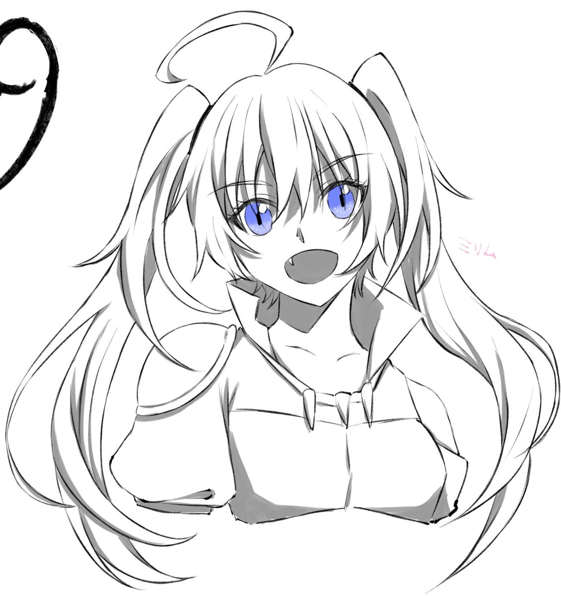 6030_marin's tweet photo. ミリ��、落書きです。
やっぱり絵を描くのは楽しい！

#絵描きさんと繫がりたい  #イラスト #イラスト好きさんと繋がりたい #絵柄が好みっていう人にフォローされたい #illust #イラスト依頼受付中 https://t.co/gGqd4VAk5t