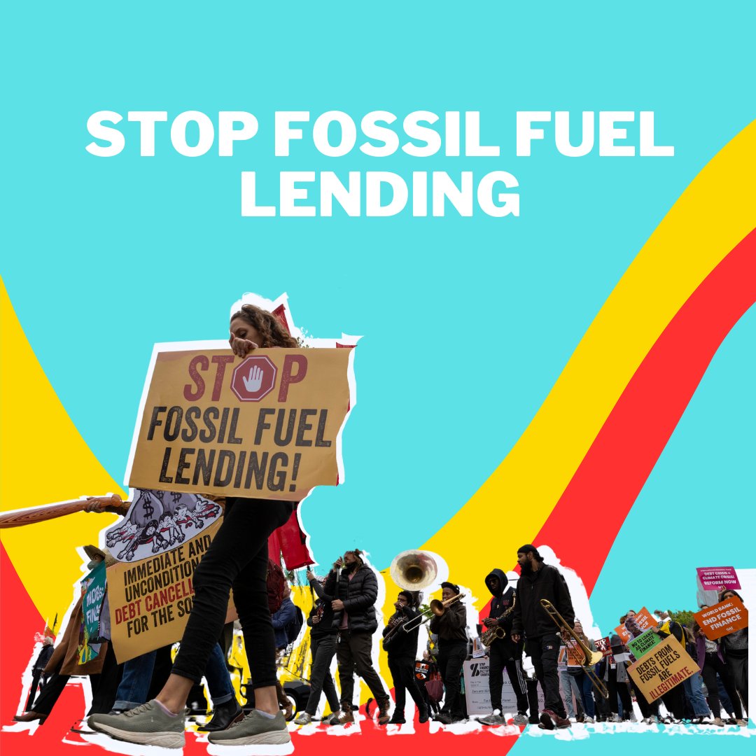 Stop Fossil Fuel Lending!

The #WBGMeetings are over, but our fight continues. We'll keep advocating for change, one meeting at a time.

#endfossilfuels