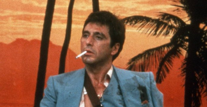 Gibboanxious's tweet image. #HappyBirthday to Al Pacino (84)
his top 10 movies are: 

10. The Insider
9. Donnie Brasco
8. The Irishman
7. Carlito's Way
6. Dog Day Afternoon
5. Glengarry Glen Ross
4. Heat
3. Scarface (1983)
2. The Godfather: Part II
1. The Godfather
#MichaelCorleone #TonyMontana