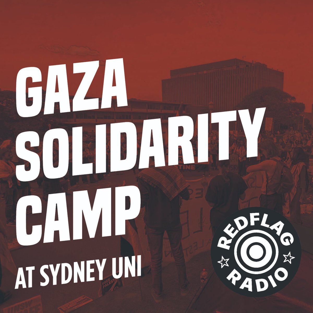 In the newest episode of Red Flag Radio, Emma interviews student activists at Sydney University who have taken inspiration from protesters at Columbia University, occupying their campus to protest their university’s complicity in the invasion of Gaza: podbean.com/ew/pb-se8zk-15…