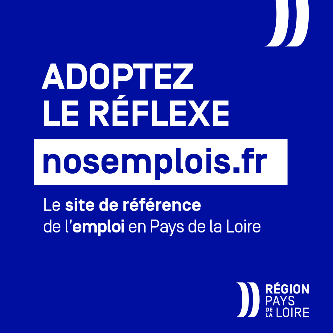 En recherche d'emploi ? 💻 Étudiant ou actif, adoptez le réflexe nosemplois.fr et trouvez le poste ou le stage fait pour vous en Pays de la Loire !