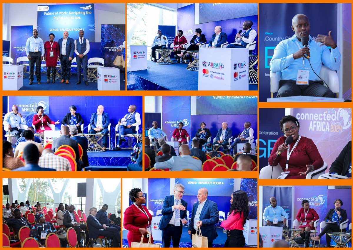 Great conversations have been going on at the #ConnectedAfricaSummit2024. KEPSA participated in a session on Future of Work: Understanding the Digital Landscape and Digital Nomadism: bit.ly/3xUzh1x @AjiraDigital @MastercardFdn @eMobilis