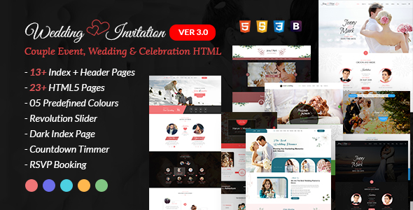 Wedding Event - Wedding Invitation and Celebration HTML Template

Buy Now - 1.envato.market/56DX9

#bride #couple #family #groom #love #onepage #responsiveweddingtemplate #wedding #weddingagency #weddingmultipage #weddingonepage #weddingshop #weddingwebsite #webstrot