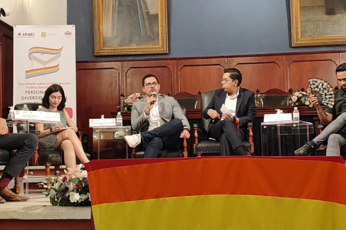 Agradecido por la oportunidad de compartir anécdotas y dialogar sobre los retos que afrontamos las personas candidatas LGBT+ 🏳️‍🌈🏳️‍⚧️ en nuestro estado. Un Guanajuato más justo, libre e igualitario es posible. Siempre dialogar para construir. #OrgulloLGBT #GuanajuatoIncluyente…