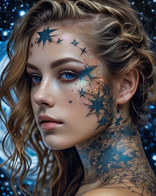 PsychOhAiArt's tweet photo. Map of the stars - made with @get_starryai #aiart #digitalart #starryaifeatured #starryverse #starion #starrystories https://t.co/KypWNZjlrU https://t.co/IKzsrclL8j