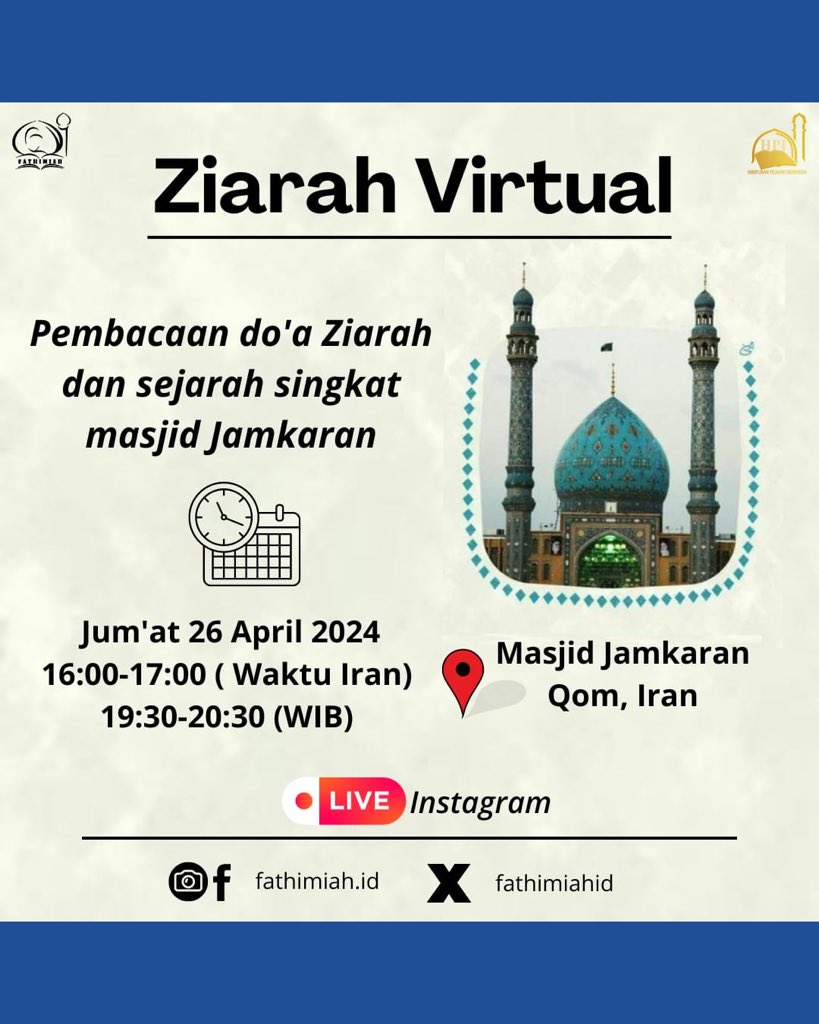 fathimiahid's tweet photo. Live di instagram https://t.co/A8qoXzU1ae