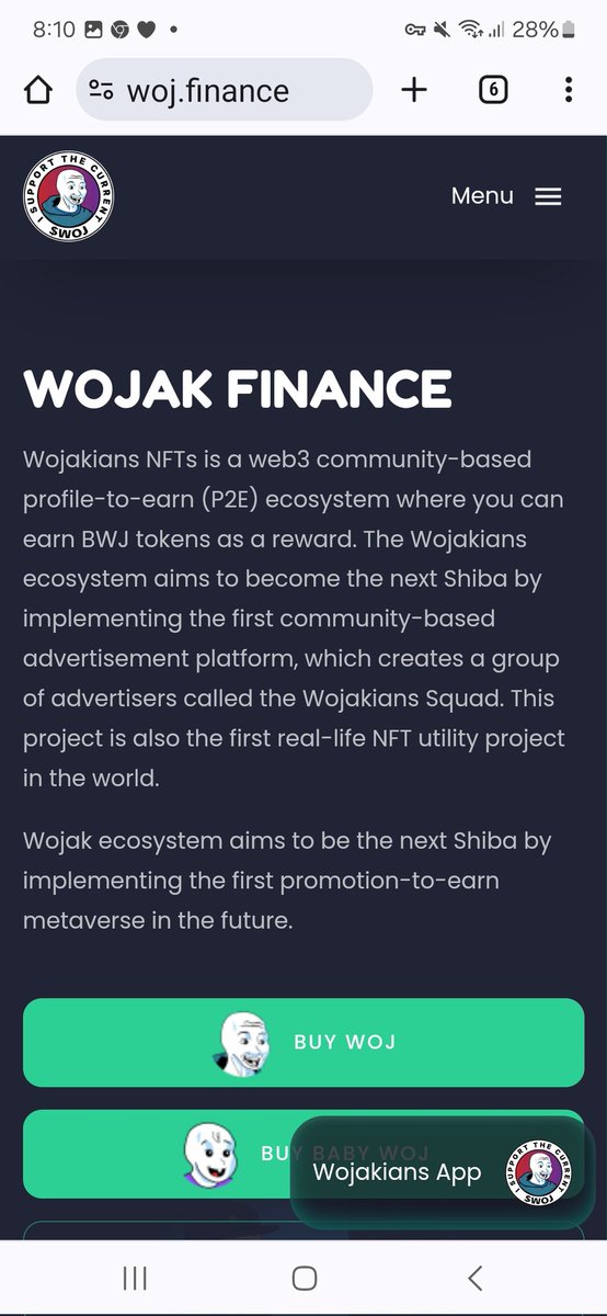 FHbwojakian1's tweet image. میخوای درامددلاری داشته باشی ،
Wojakian nft
Join us
#NFT #NFTs #NFTCommunity #WOJAK #wojakianmember #wojakfinance