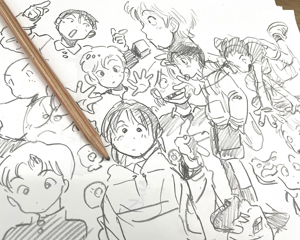 煮詰まってる時のらくがき 